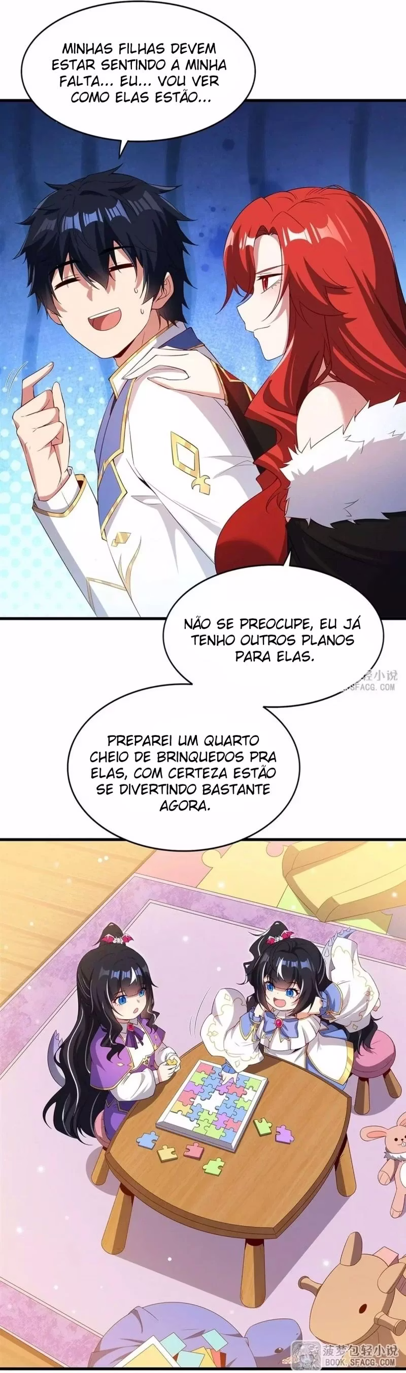 Página 10 de Cale a Boca, Dragão Maligno! Não Quero Mais Criar um Filho com Você - Capítulo 38