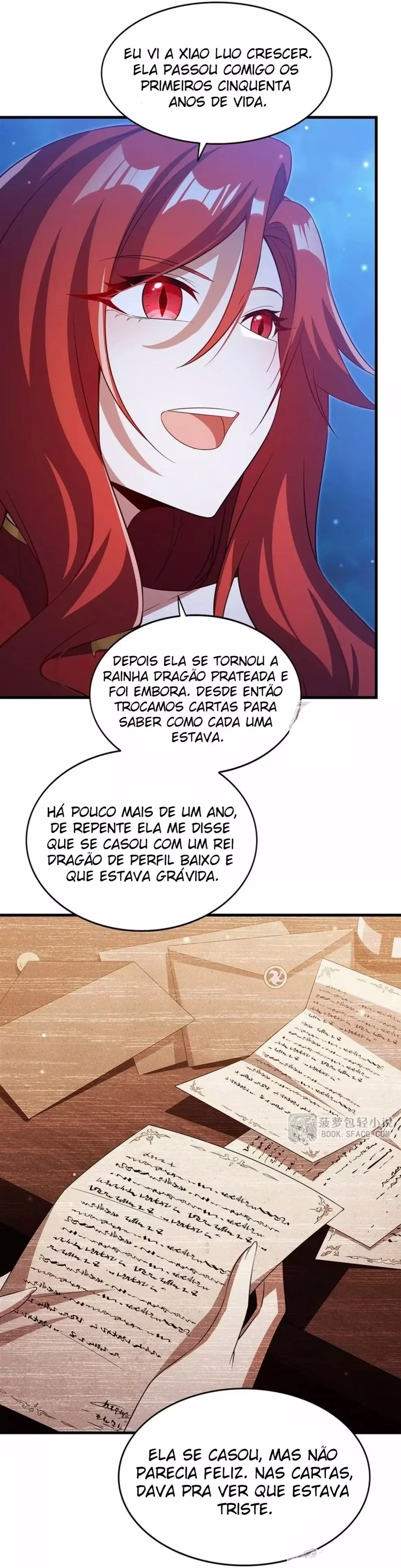 Página 35 de Cale a Boca, Dragão Maligno! Não Quero Mais Criar um Filho com Você - Capítulo 38