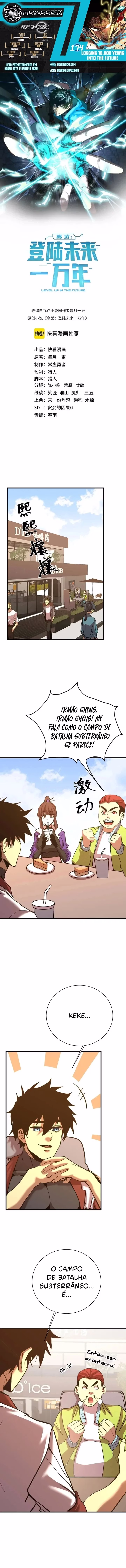 Página 1 de Logando 10.000 Anos No Futuro - Capítulo 174