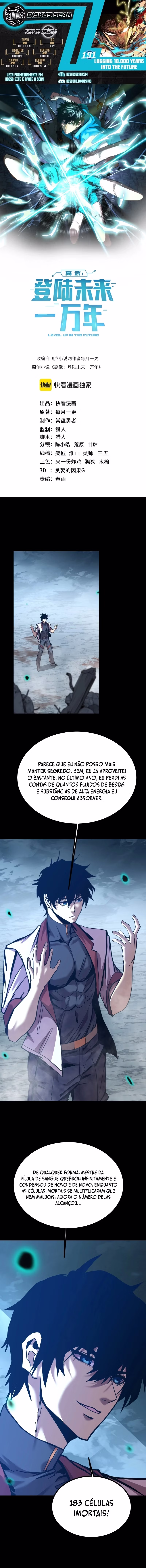 Página 1 de Logando 10.000 Anos No Futuro - Capítulo 191