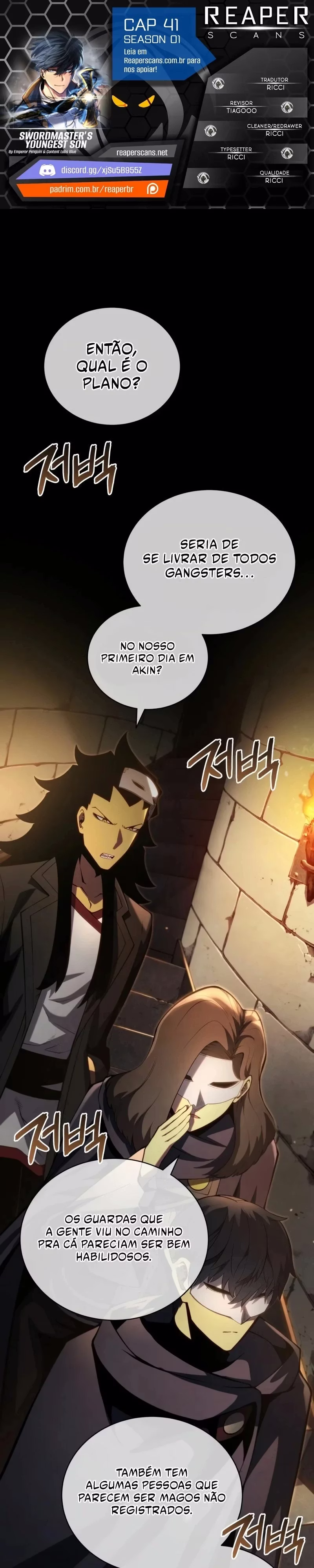 Página 1 de O Filho Mais Novo do Mestre Espadachim - Capítulo 41