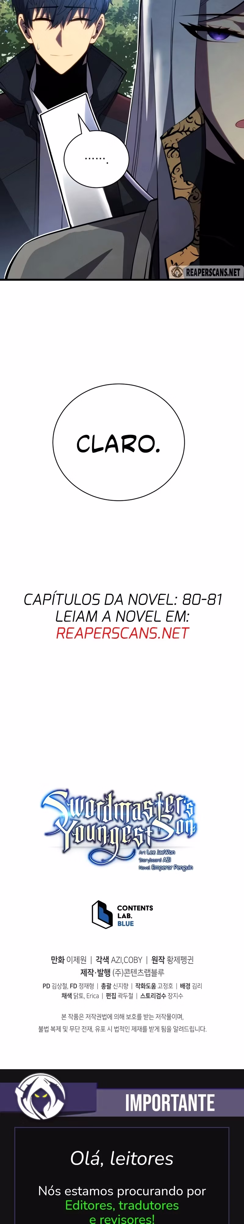 Página 35 de O Filho Mais Novo do Mestre Espadachim - Capítulo 58