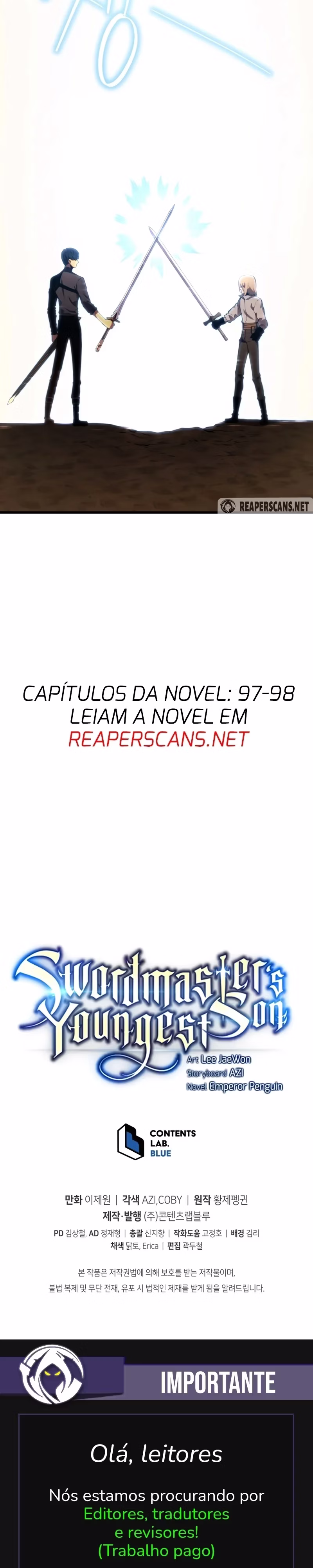 Página 35 de O Filho Mais Novo do Mestre Espadachim - Capítulo 70