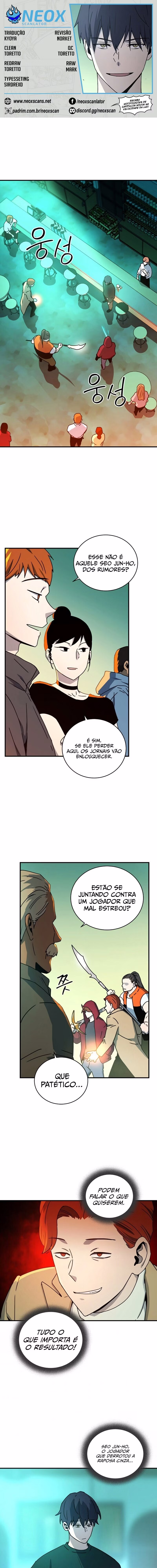 Página 1 de O Retorno do Jogador Congelado - Capítulo 18