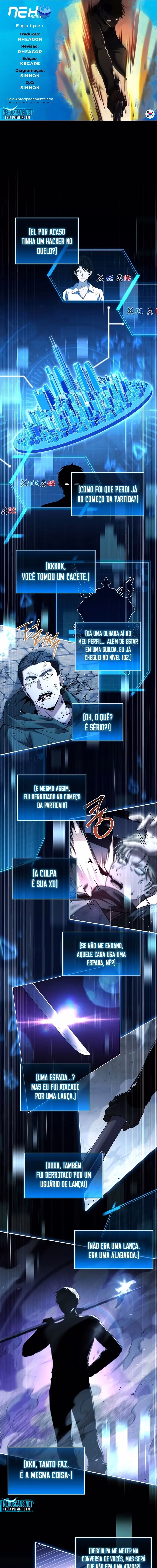Página 1 de O Retorno do Jogador Congelado - Capítulo 116