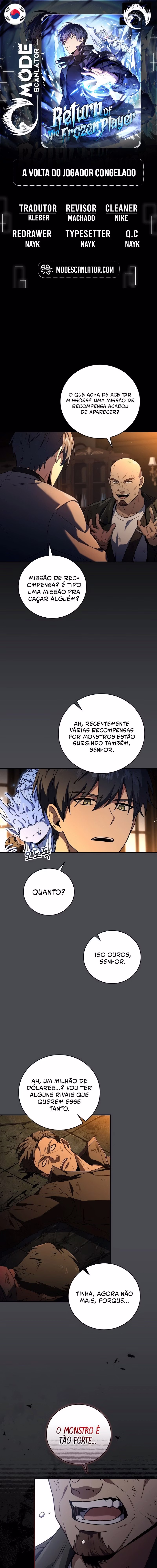 Página 1 de O Retorno do Jogador Congelado - Capítulo 126