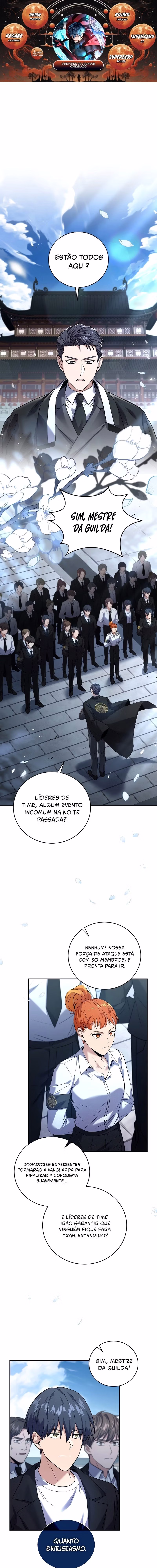 Página 1 de O Retorno do Jogador Congelado - Capítulo 133