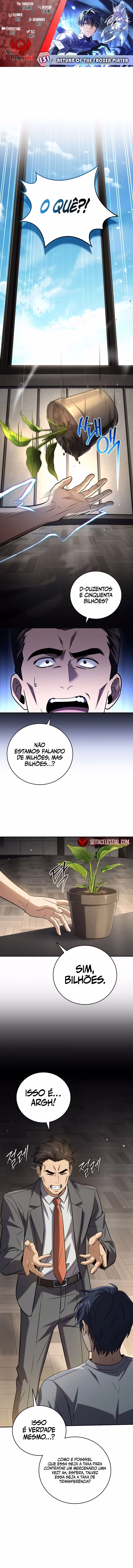 Página 1 de O Retorno do Jogador Congelado - Capítulo 151