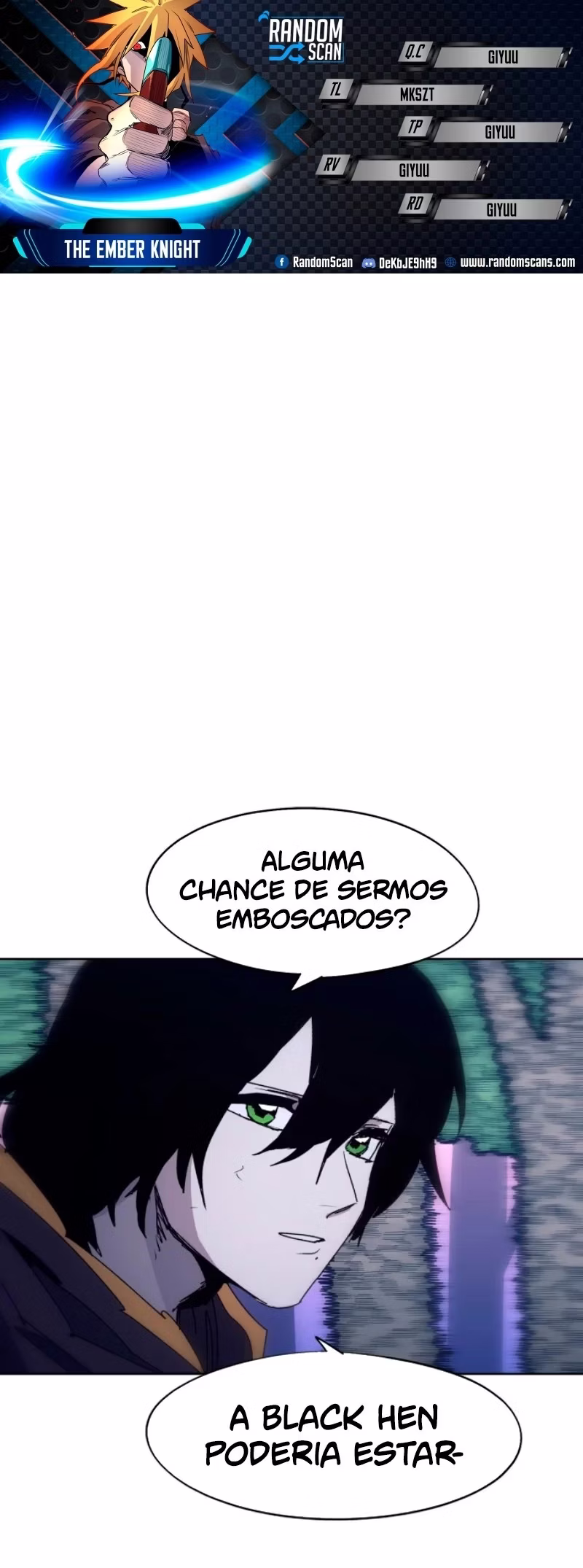 Página 1 de O Cavaleiro das Brasas - Capítulo 83