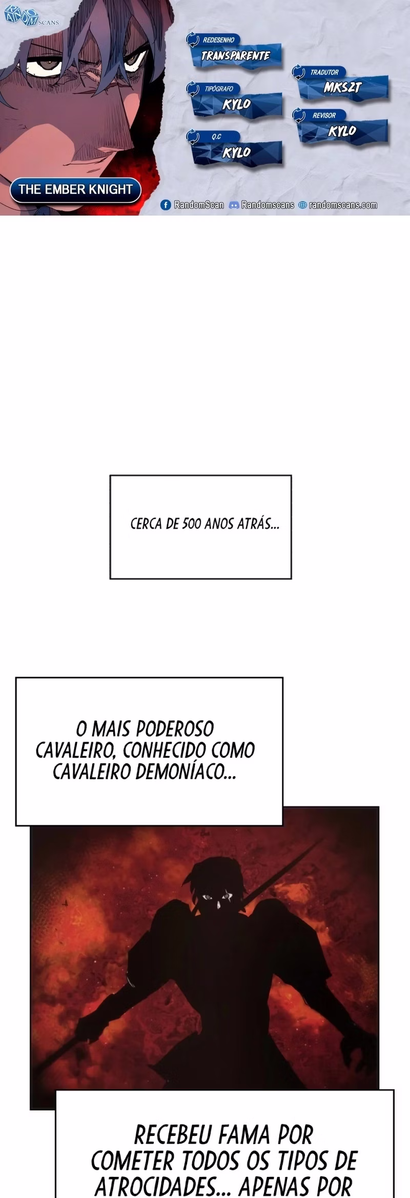 Página 1 de O Cavaleiro das Brasas - Capítulo 112