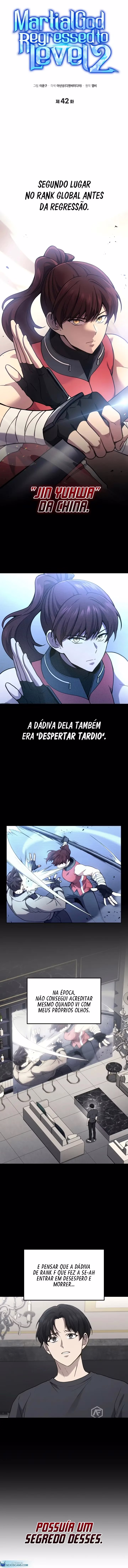Página 2 de O Deus Marcial Retorna ao Nível 2 - Capítulo 42