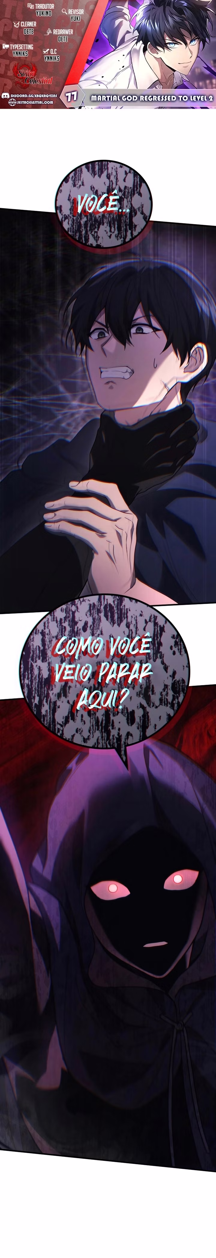 Página 1 de O Deus Marcial Retorna ao Nível 2 - Capítulo 77