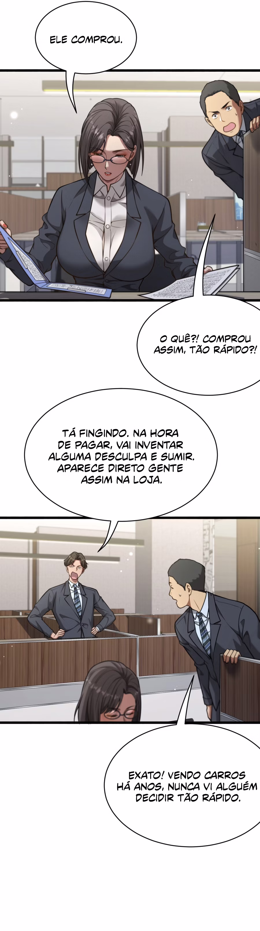 Página 8 de Após Alcançar a Liberdade Financeira, Elas Ofereceram sua Lealdade - Capítulo 4