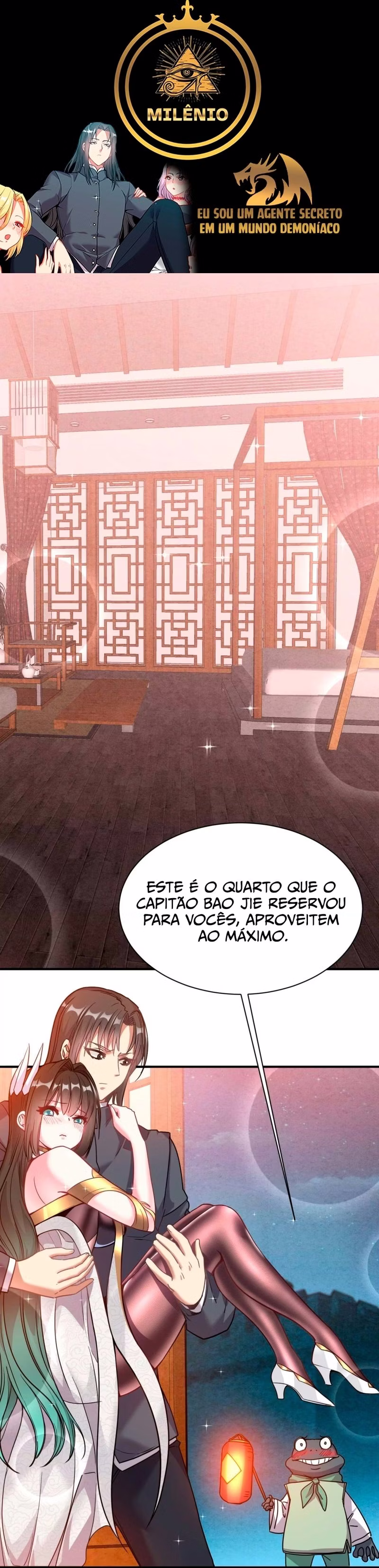 Página 1 de Eu Sou um Agente Secreto no Mundo dos Demônios - Capítulo 8