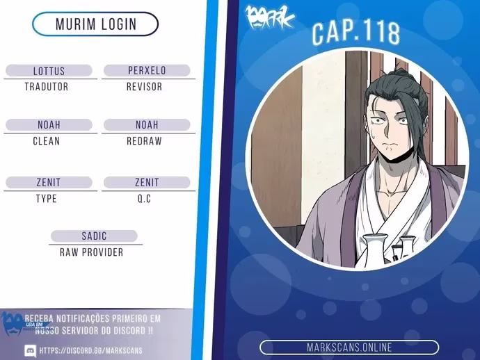 Página 1 de Logado no Mundo Murim - Capítulo 118