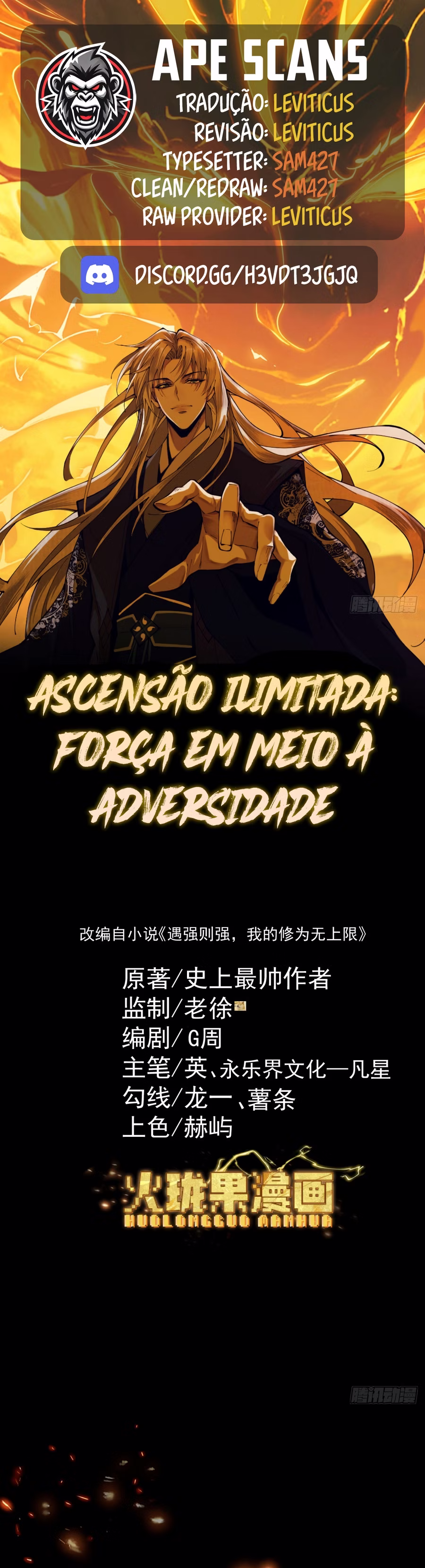 Página 1 de Ascensão Ilimitada: Força Através da Adversidade - Capítulo 2