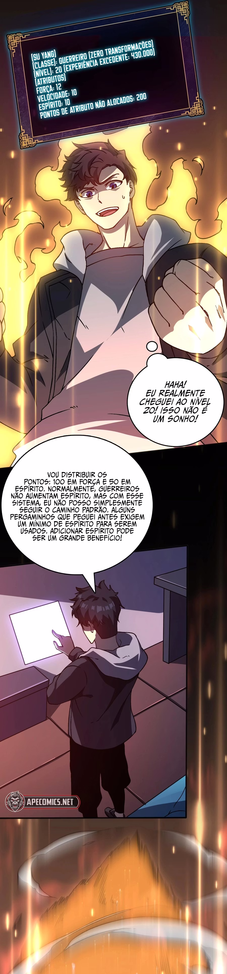 Página 21 de Começando como o BOSS Dragão Negro, Sou Invencível - Capítulo 3