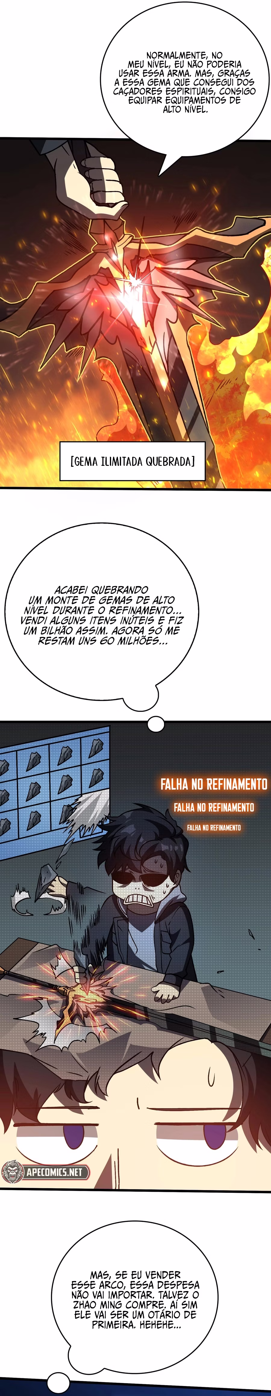 Página 10 de Começando como o BOSS Dragão Negro, Sou Invencível - Capítulo 5