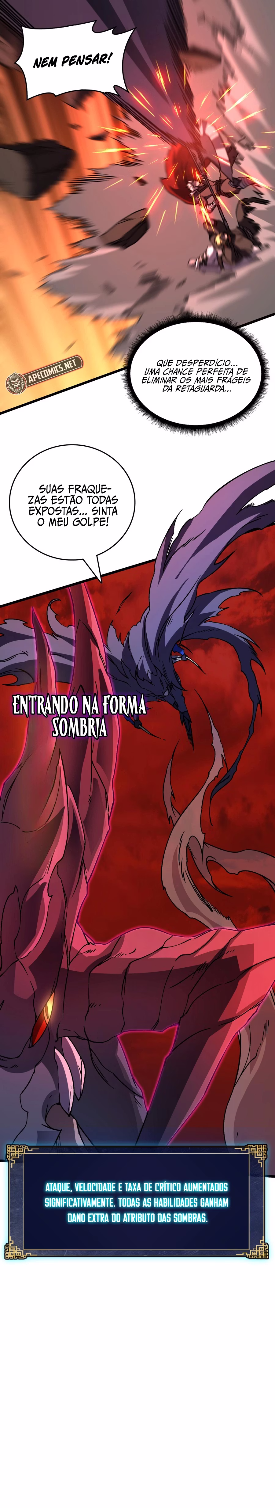 Página 21 de Começando como o BOSS Dragão Negro, Sou Invencível - Capítulo 8