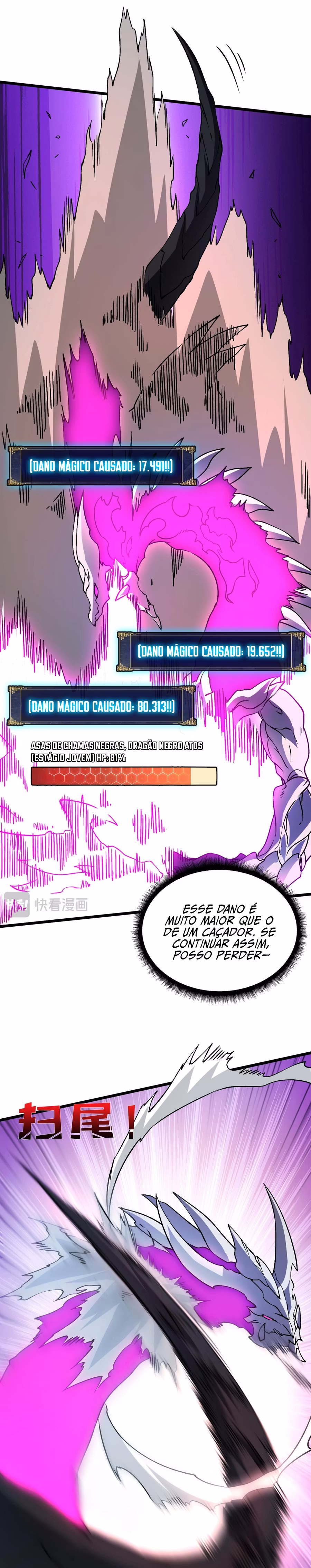 Página 13 de Começando como o BOSS Dragão Negro, Sou Invencível - Capítulo 9