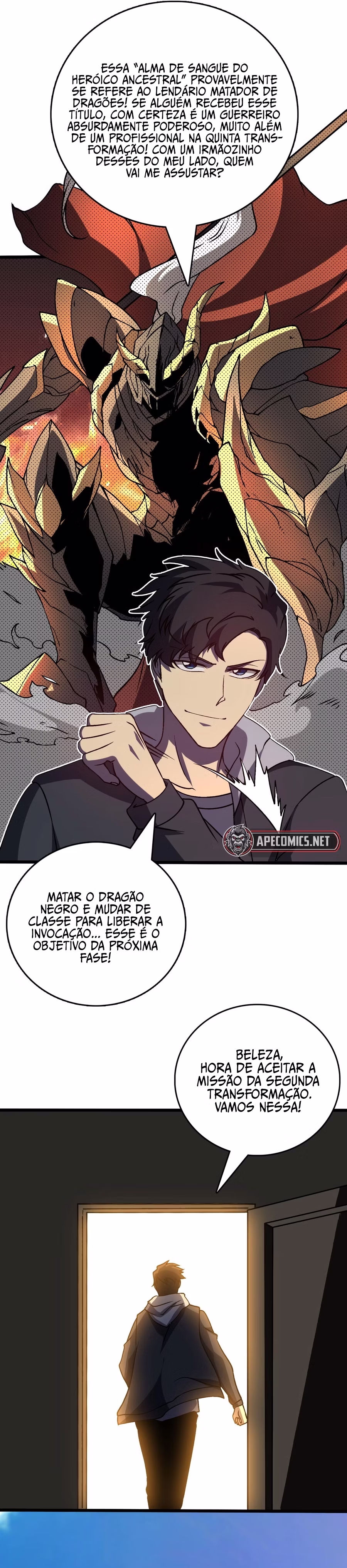 Página 10 de Começando como o BOSS Dragão Negro, Sou Invencível - Capítulo 11