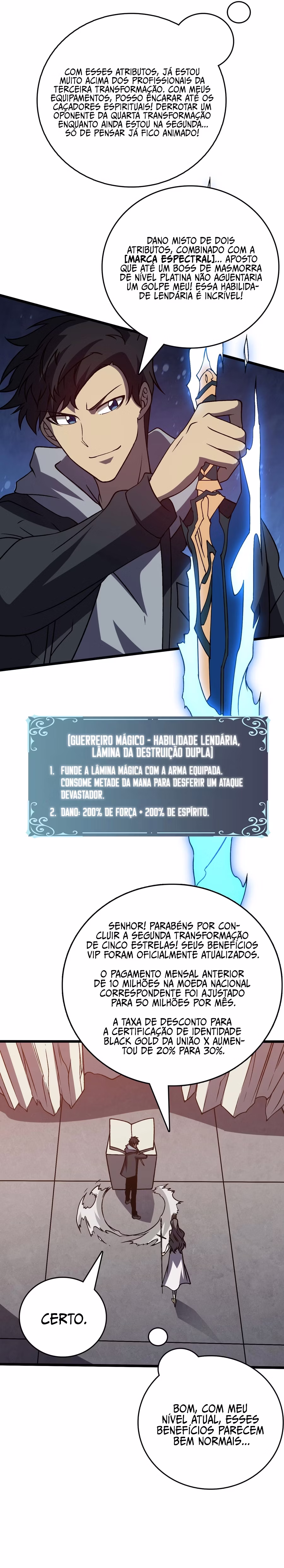 Página 22 de Começando como o BOSS Dragão Negro, Sou Invencível - Capítulo 15