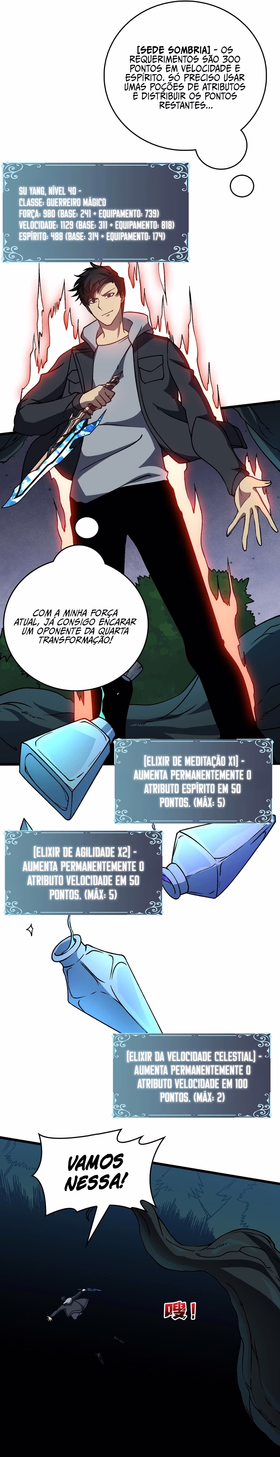 Página 8 de Começando como o BOSS Dragão Negro, Sou Invencível - Capítulo 15