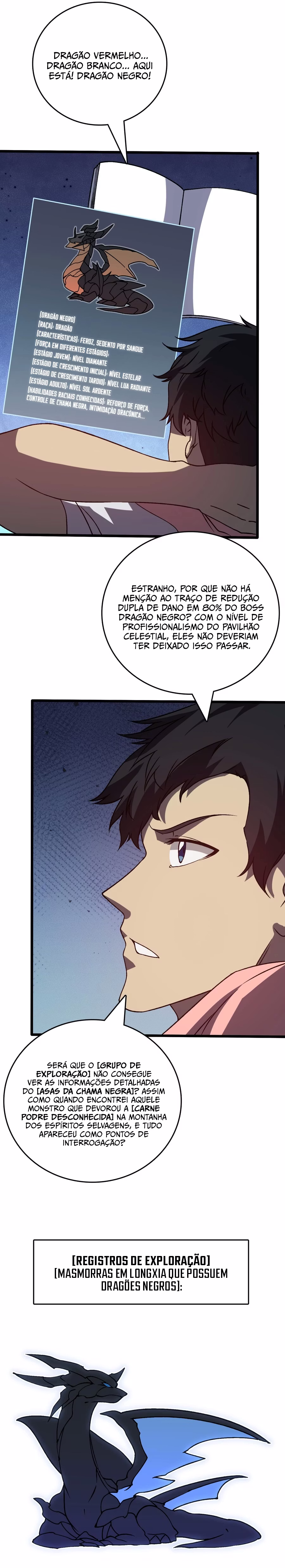 Página 12 de Começando como o BOSS Dragão Negro, Sou Invencível - Capítulo 16