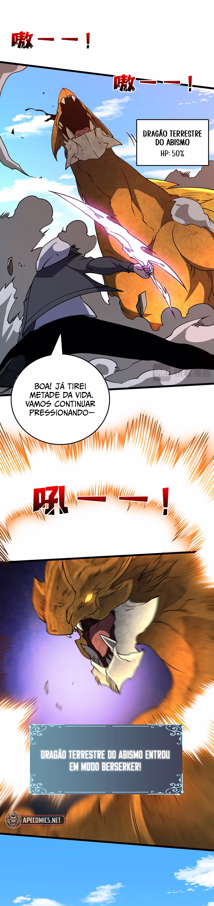 Página 11 de Começando como o BOSS Dragão Negro, Sou Invencível - Capítulo 23