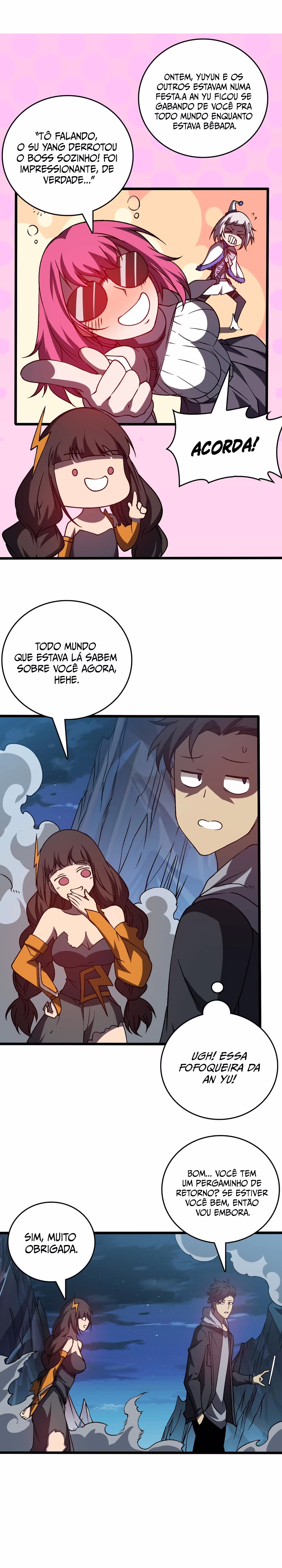 Página 11 de Começando como o BOSS Dragão Negro, Sou Invencível - Capítulo 26