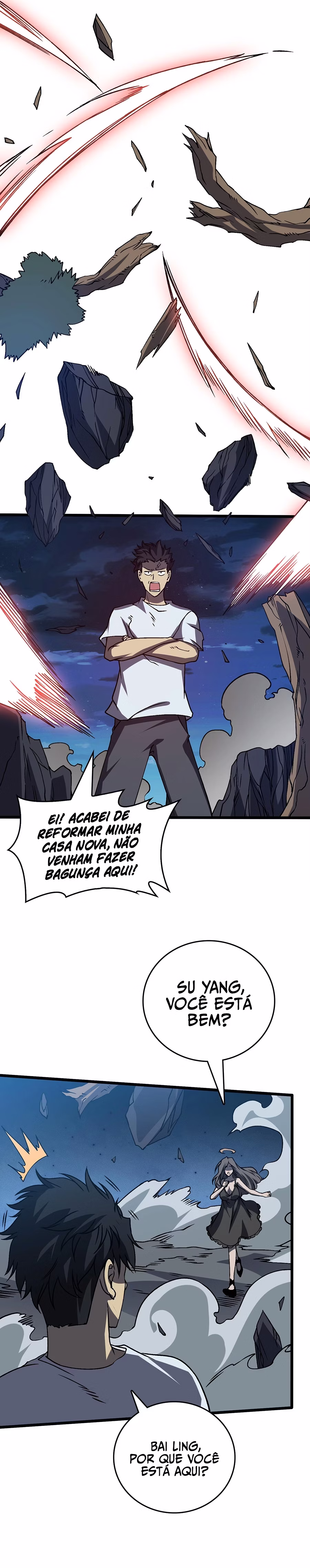 Página 4 de Começando como o BOSS Dragão Negro, Sou Invencível - Capítulo 28