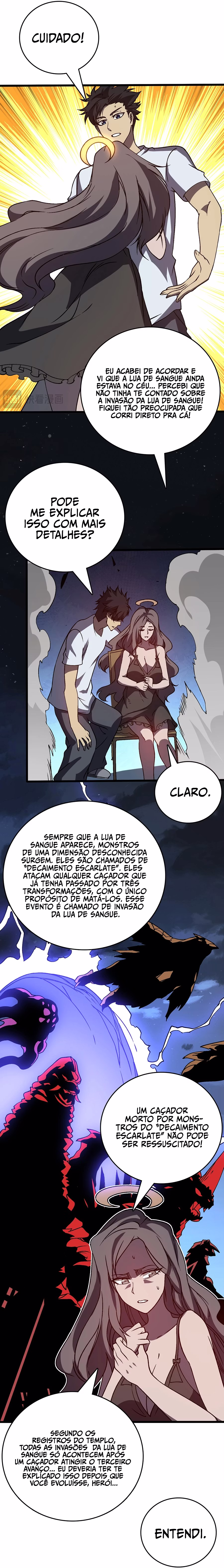 Página 5 de Começando como o BOSS Dragão Negro, Sou Invencível - Capítulo 28