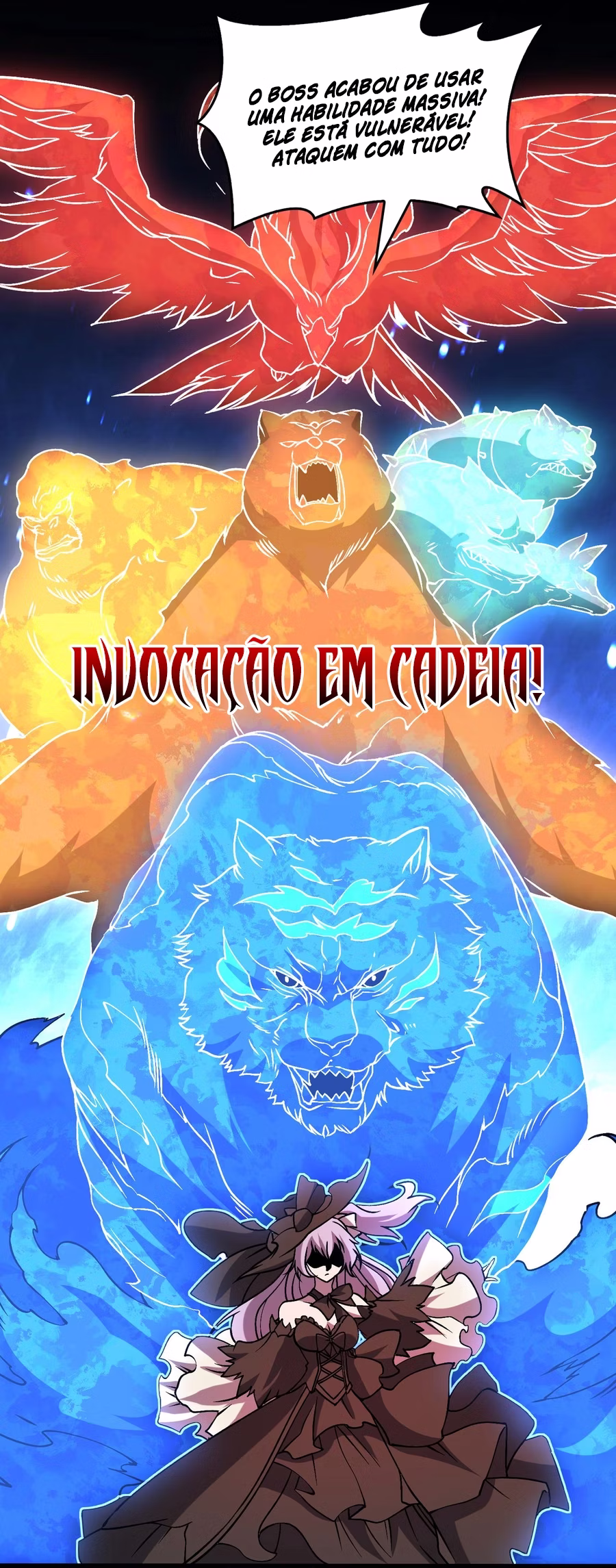 Página 7 de Começando como o BOSS Dragão Negro, Sou Invencível - Capítulo 31