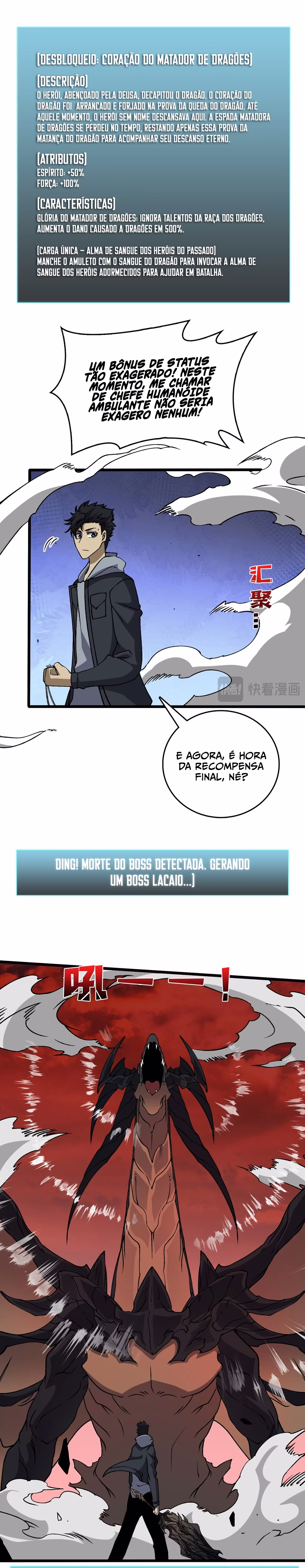 Página 21 de Começando como o BOSS Dragão Negro, Sou Invencível - Capítulo 33