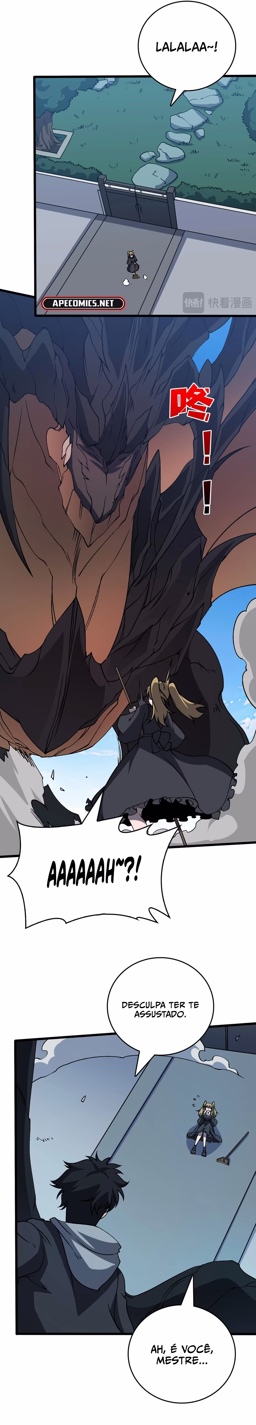 Página 12 de Começando como o BOSS Dragão Negro, Sou Invencível - Capítulo 35