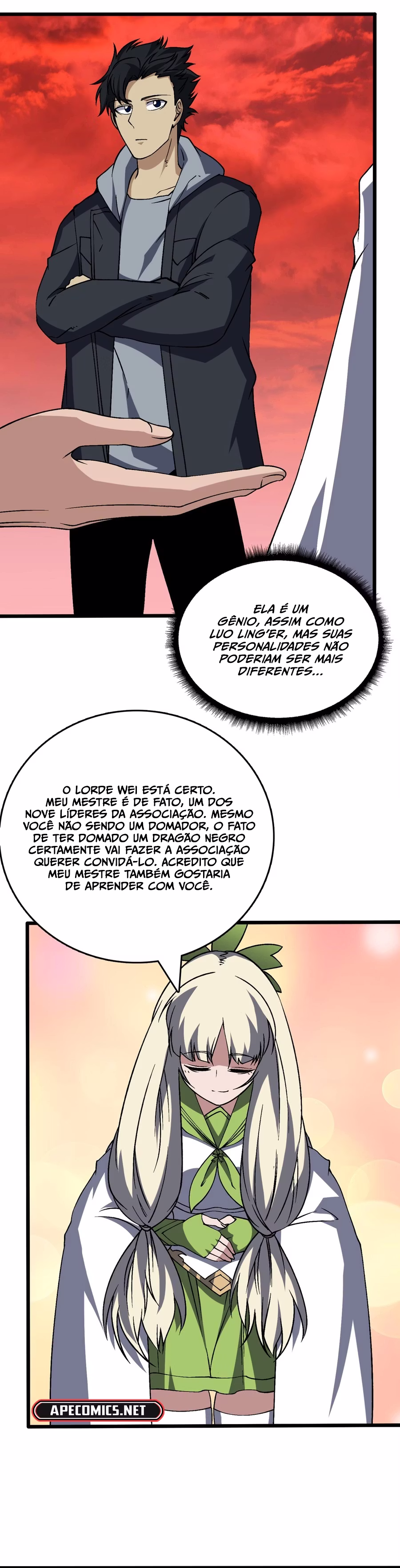 Página 6 de Começando como o BOSS Dragão Negro, Sou Invencível - Capítulo 35