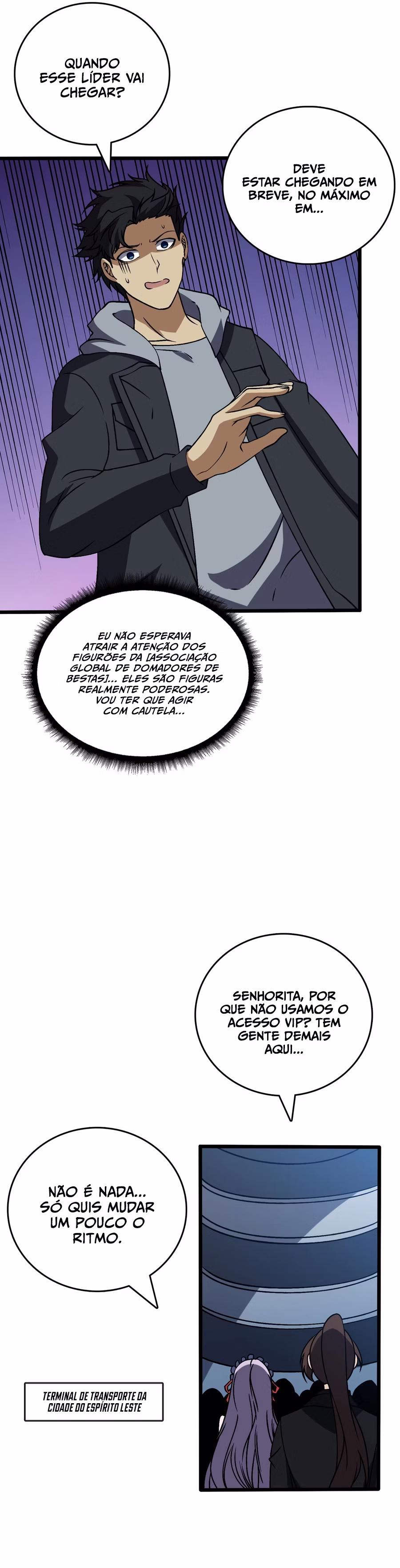 Página 7 de Começando como o BOSS Dragão Negro, Sou Invencível - Capítulo 36