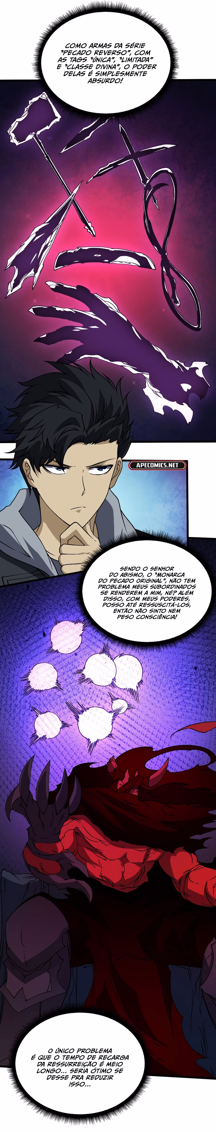 Página 2 de Começando como o BOSS Dragão Negro, Sou Invencível - Capítulo 38