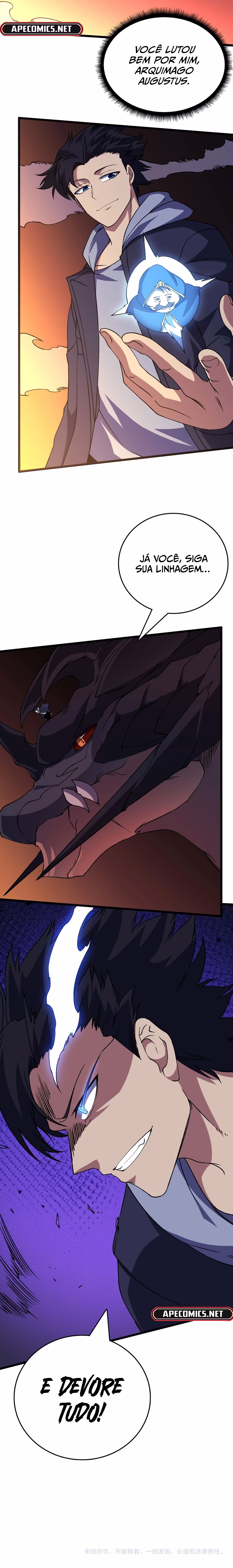 Página 12 de Começando como o BOSS Dragão Negro, Sou Invencível - Capítulo 52
