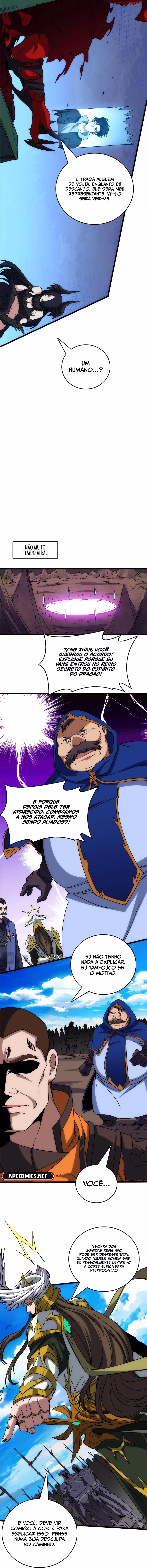 Página 7 de Começando como o BOSS Dragão Negro, Sou Invencível - Capítulo 57