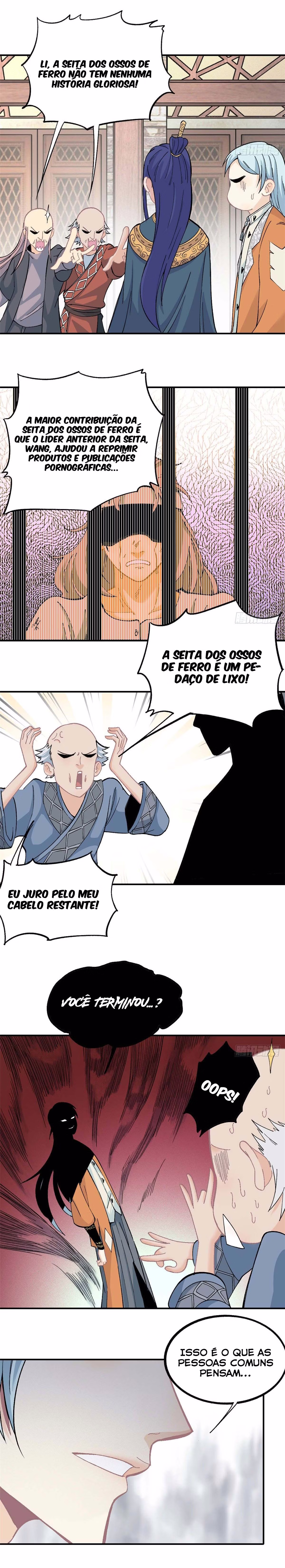 Página 4 de Todos Saúdam o Líder da Seita - Capítulo 8