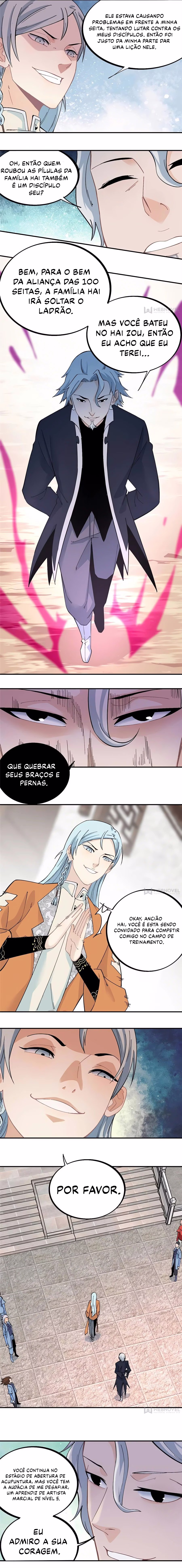 Página 4 de Todos Saúdam o Líder da Seita - Capítulo 27