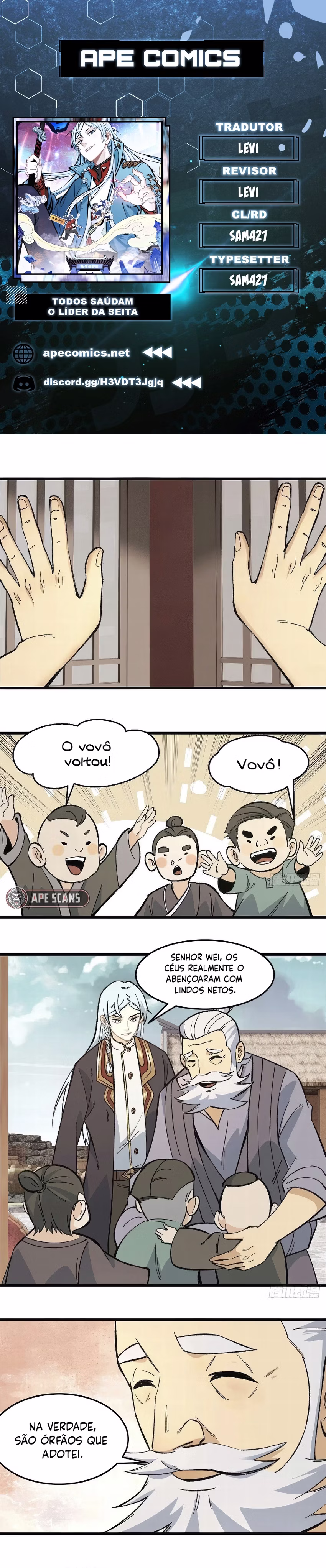 Página 1 de Todos Saúdam o Líder da Seita - Capítulo 63