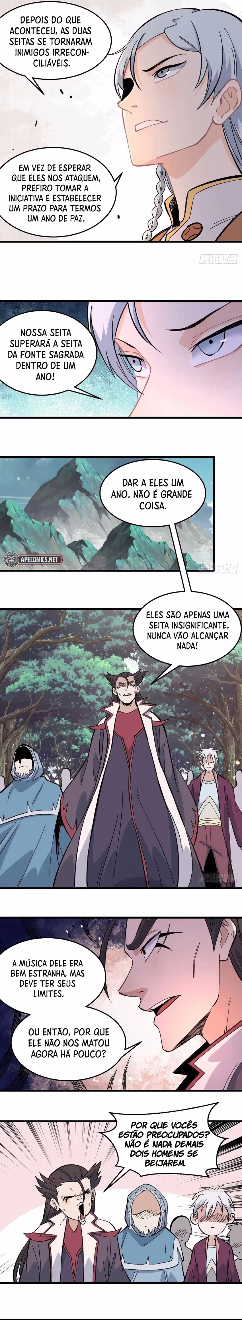 Página 8 de Todos Saúdam o Líder da Seita - Capítulo 68