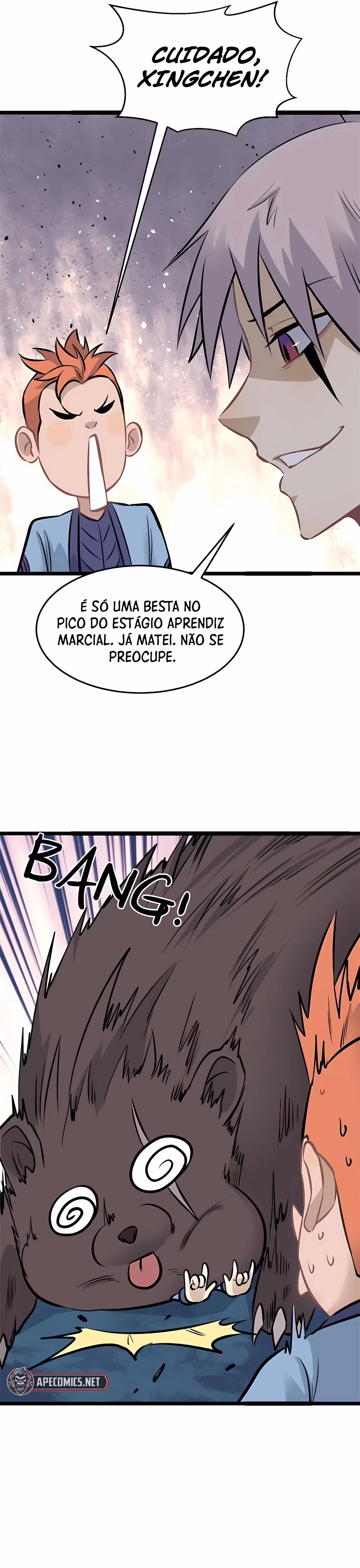 Página 4 de Todos Saúdam o Líder da Seita - Capítulo 103
