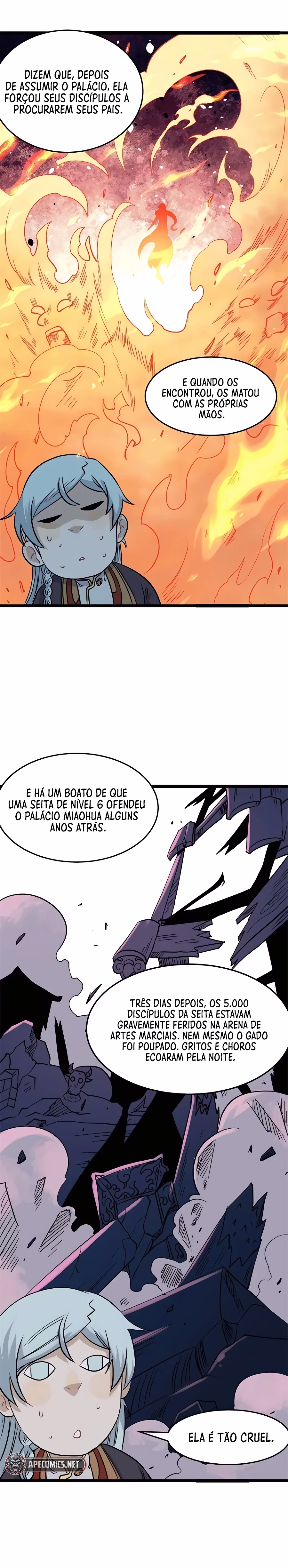 Página 4 de Todos Saúdam o Líder da Seita - Capítulo 126