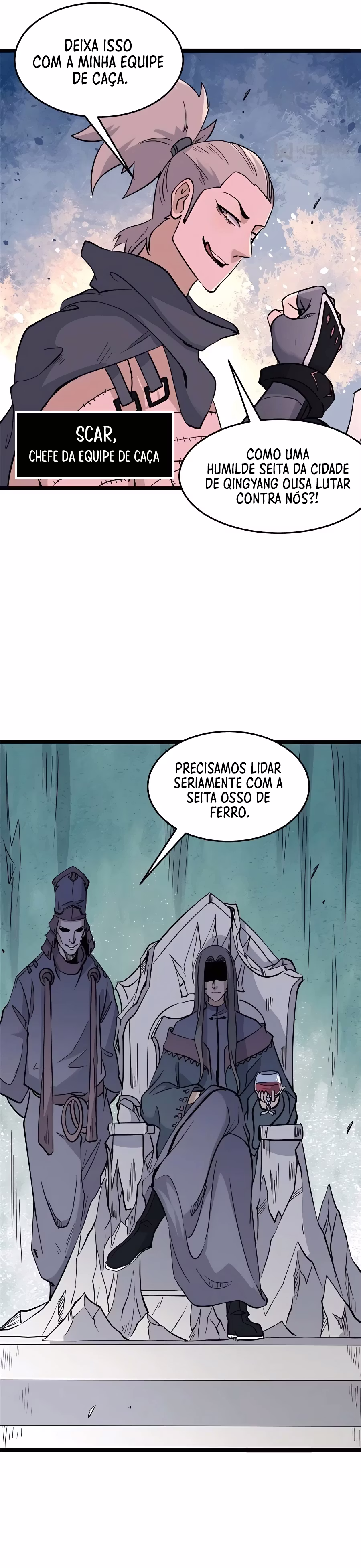 Página 4 de Todos Saúdam o Líder da Seita - Capítulo 128