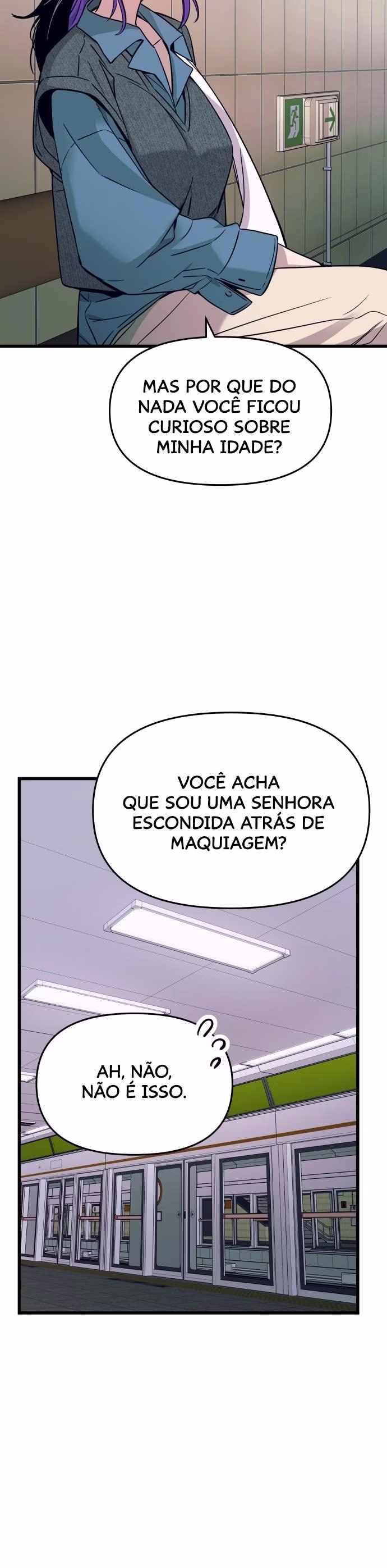Página 12 de Minha Ídola Favorita Pega O Último Trem - Capítulo 14