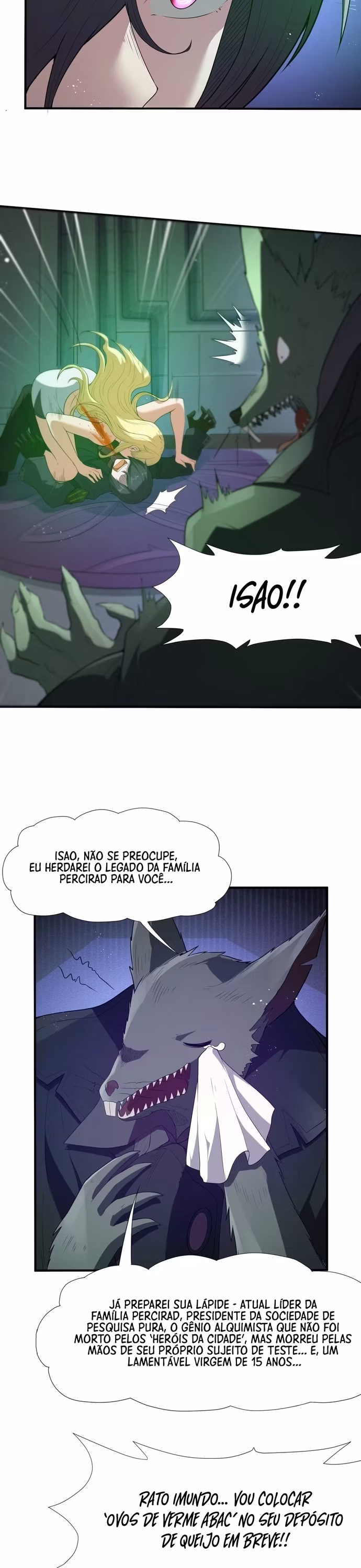 Página 18 de O Alquimista Maligno Não Consegue Lidar com Seu Próprio Experimento - Capítulo 1