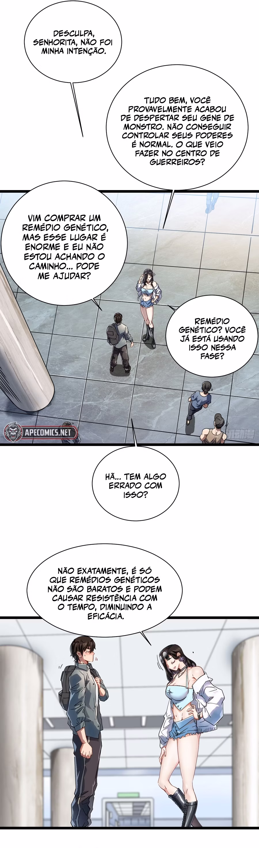 Página 11 de Evolução Marcial: Despertar do Rei dos Monstros - Capítulo 2